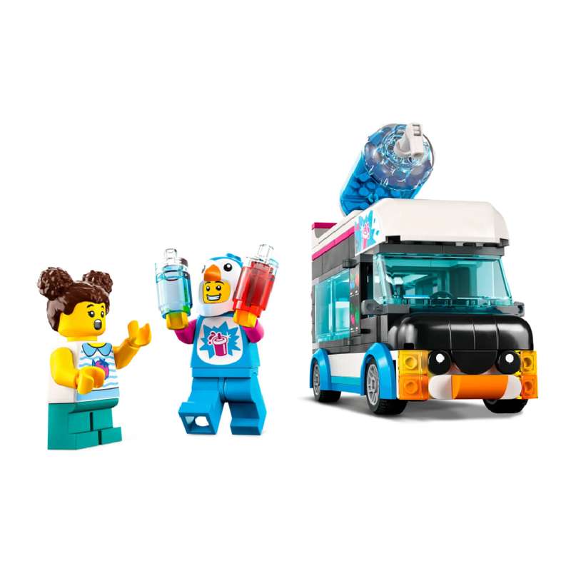 LEGO 60384 City Penguin Slushy Van