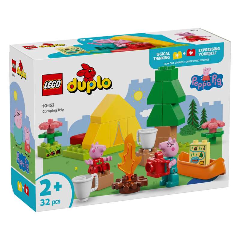 LEGO 10452 DUPLO Peppa Pig Camping Trip