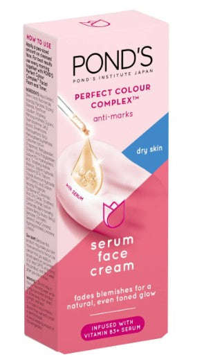 Pond's Perfect Colour Complex Moisturizer For Normal To Dry Skin Day Cream 40ml
