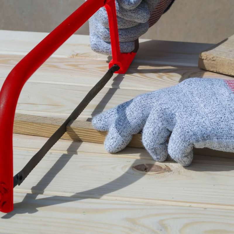 DEKTON Heavy-Duty Junior Hacksaw