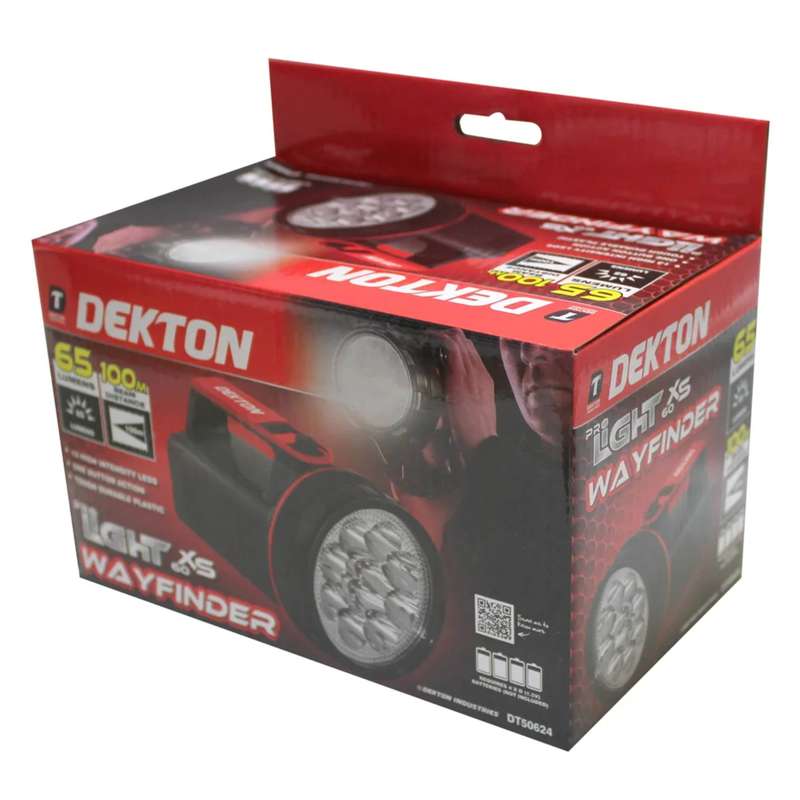 DEKTON Pro Light XS60 Wayfinder Spotlight - 60 Lumens / 100m Distance