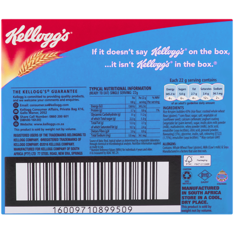Kellogg's Rice Krispies Snack Bar - 22g