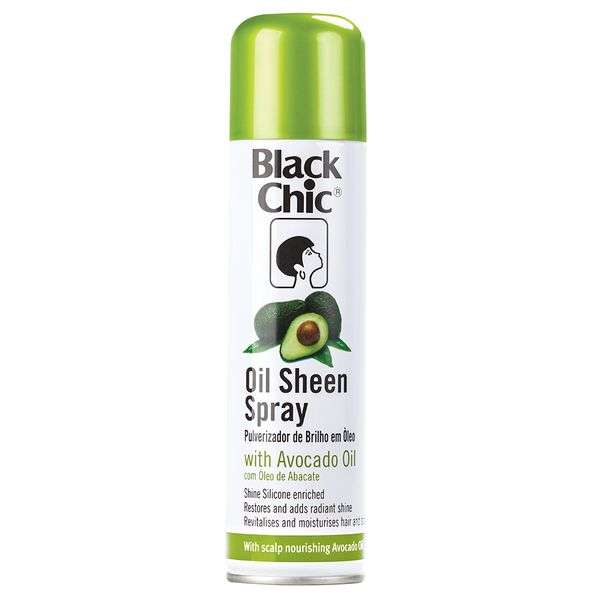 Black Chic Oil Sheen Spray with Avocado Oil 275ml