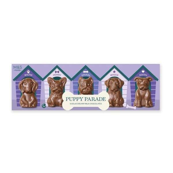 M&S Puppy Parade Chocolates 53g