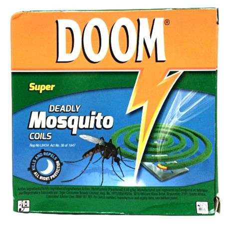Doom Super Deadly Mosquito Repellent Coil 125g