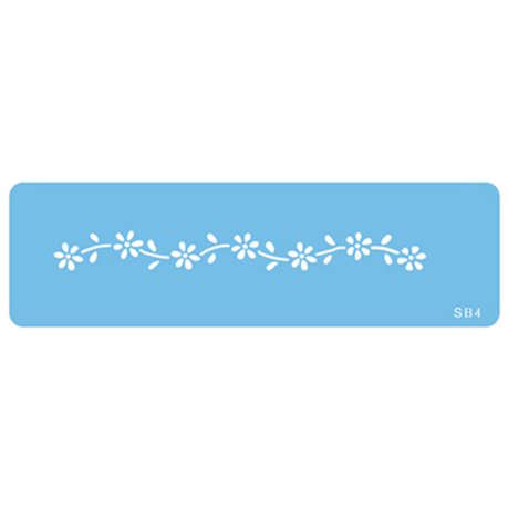 Jem Stencil - Daisy Chain - 145 x 158mm / 5.7 x 6.2