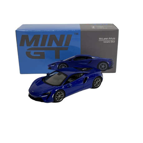 Mini GT McLaren Artura Volcano Blue 1:64 Model