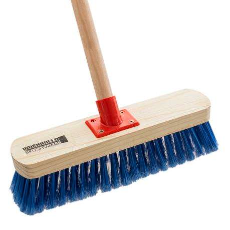 Household Broom with Plastic Fitting