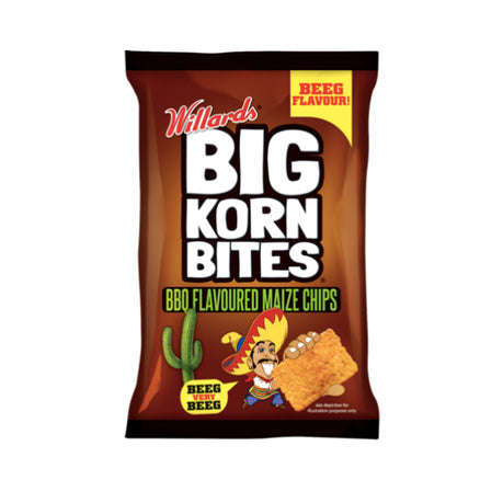 Willards - Big Korn Bites BBQ Flavour 120g