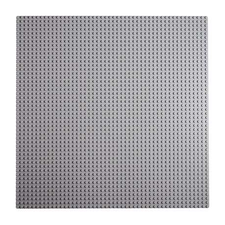 LEGO 11024 Classic Grey Baseplate Kids Brick Building Toy