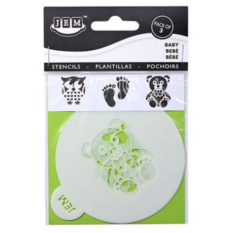 Jem Stencil - Baby Set of 3 - 90mm / 3.5