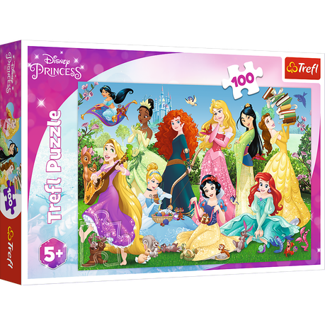 Trefl Puzzles 100 Charming princesses