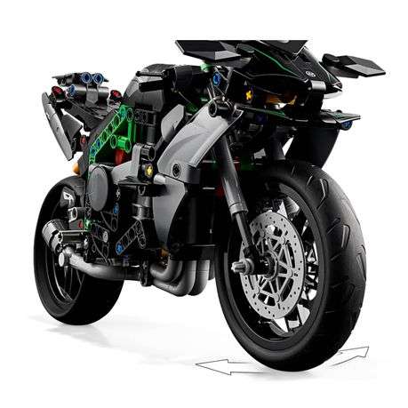LEGO 42170 Technic Kawasaki Ninja H2R Motorcycle Toy Set Damaged Box