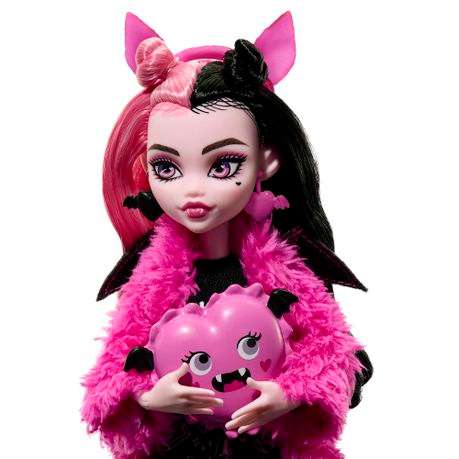 Monster High Creepover Dolls - Draculaura Doll & Pet Bat Count Fabulous