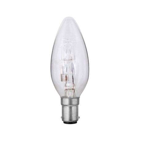 Eurolux - Halogen Candle B15 42w Warm White