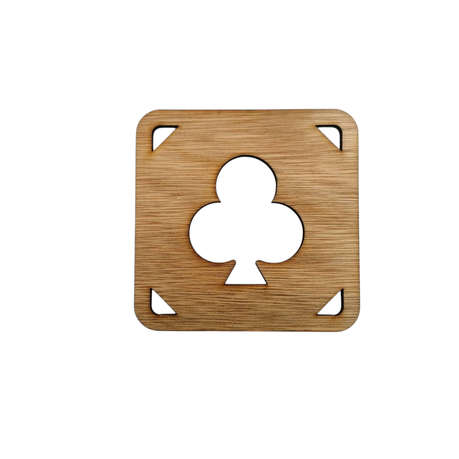 Wooden Card Cup Coaster
