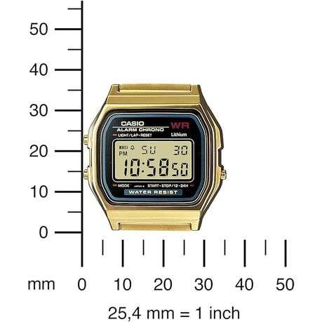 Casio Gold Stainless Steel Bracelet Watch