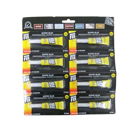 Mega fix Super Glue 8 Pack s glue M Fix   78
