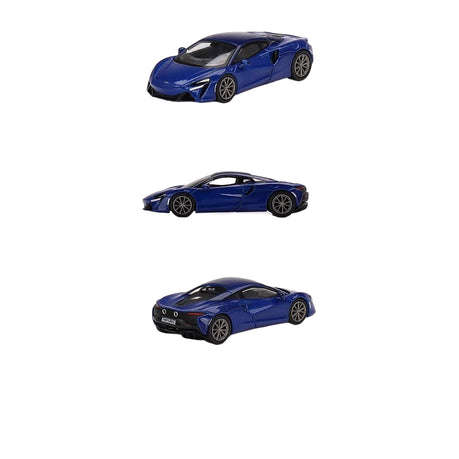 Mini GT McLaren Artura Volcano Blue 1:64 Model