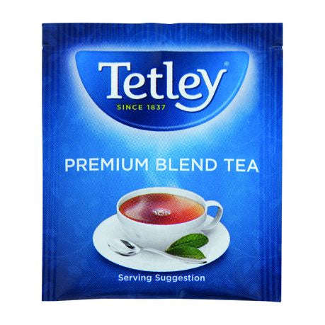 Tetley Black Tea Envelope & Tag 200s