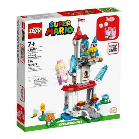LEGO  71407 Super Mario Cat Peach Suit & Frozen Tower Set