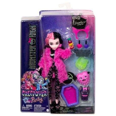 Monster High Creepover Dolls - Draculaura Doll & Pet Bat Count Fabulous