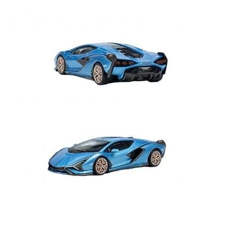 Mini GT Lamborghini Sián FKP 37 Blu Aegir 1:64 Model