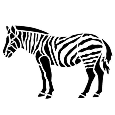 Jem Stencil - Zebra - 64 X 96mm / 2.5 X 3.8