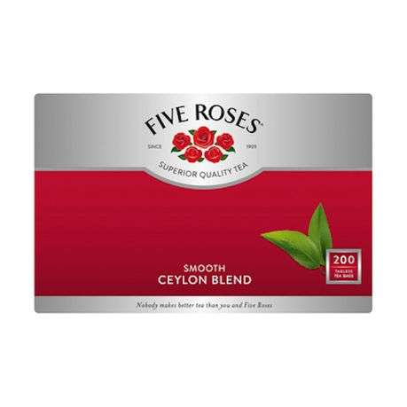 Five Roses Tagless Teabags -200's