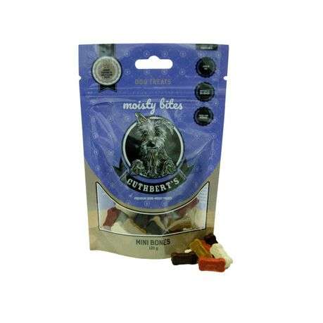 Cuthbert's Moisty Bites - Mini Bones 120g