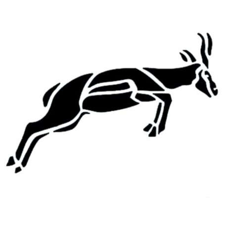 Jem Stencil - Springbok - 46 X 98mm / 2 X 4