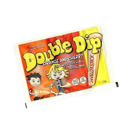 Swizzels Double Dip Orange & Cherry 19g