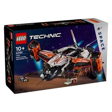 LEGO 42181 Technic VTOL Heavy Cargo Spaceship LT81 Set