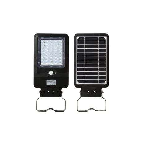 Eurolux - Solar LED Street Light 8w - Black