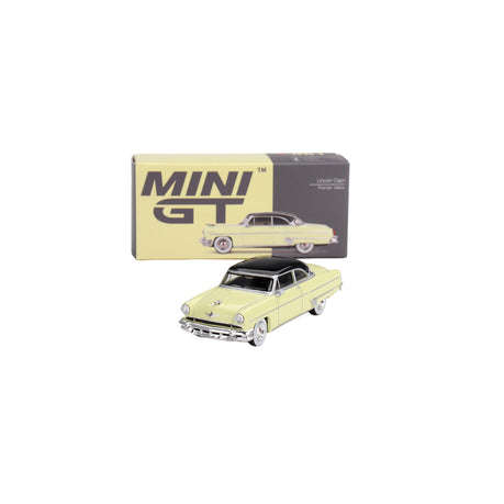 Mini GT Lincoln Capri 1954 Premier Yellow 1:64 Model