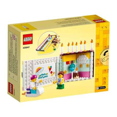 LEGO 40641 Birthday Cake Kids Party Gift Building Toy Set