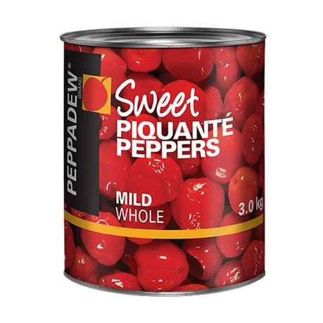 Peppadew Piquante Peppers Whole 3kg tin