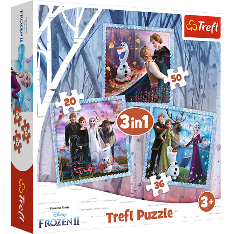 Trefl Puzzles 3 in 1 The Magical Story