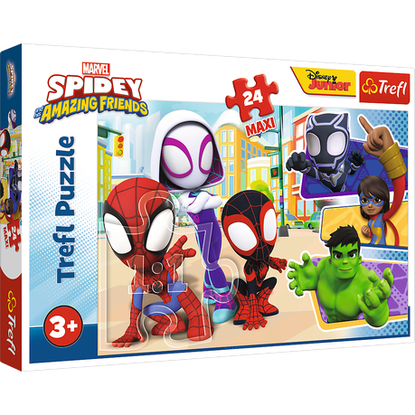 Trefl Puzzle 24 Maxi spidey friends