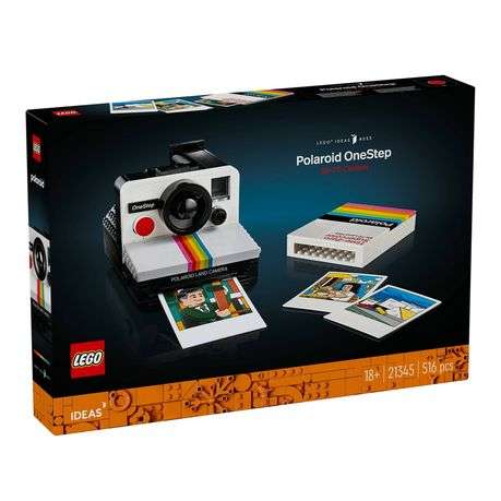 LEGO 21345 Ideas Polaroid OneStep SX-70 Camera Adult Set