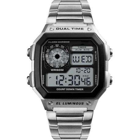 Casio Men's Illuminator Stainless Steel Bracelet