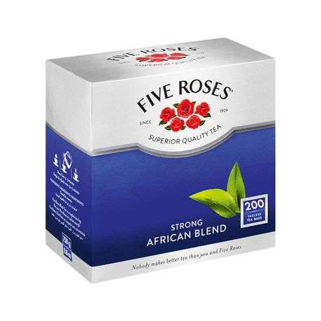 Five Roses Tea - Strong African Blend (200 Tea Bags)
