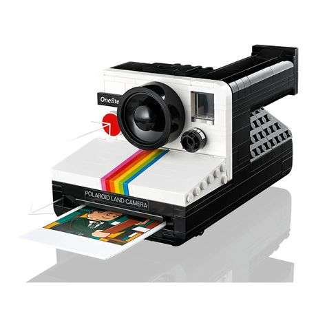 LEGO 21345 Ideas Polaroid OneStep SX-70 Camera Adult Set