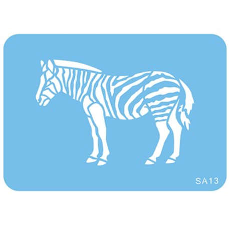 Jem Stencil - Zebra - 64 X 96mm / 2.5 X 3.8