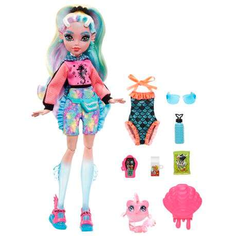 Monster High Dolls With Fashions, Pets And Accessories - Lagoona Blue