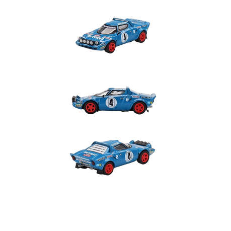 Mini GT Lancia Stratos HF 1979 Rally MonteCarlo 1:64 Model