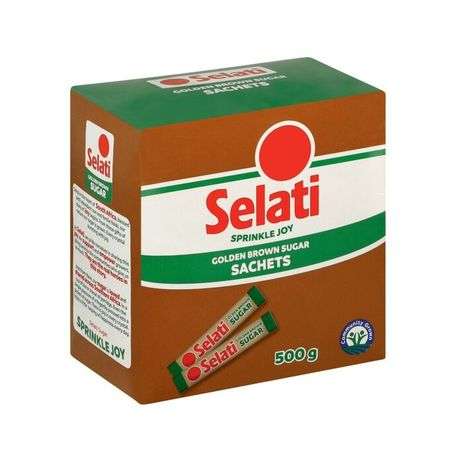 Selati Golden Brown Sugar Tubes/Sticks - 500g