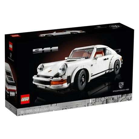 LEGO 10295 Icons Porsche 911 Car Model Adult Building Set