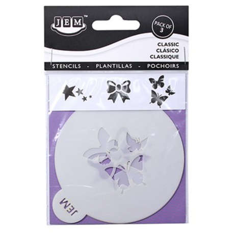 Jem Stencil - Classic Set of 3 - 90mm / 3.5