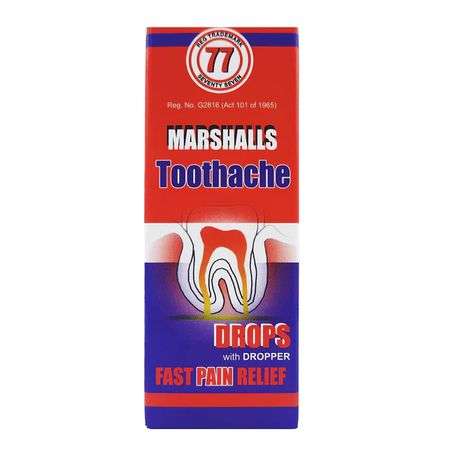 Marshalls Toothache Drops 20ml